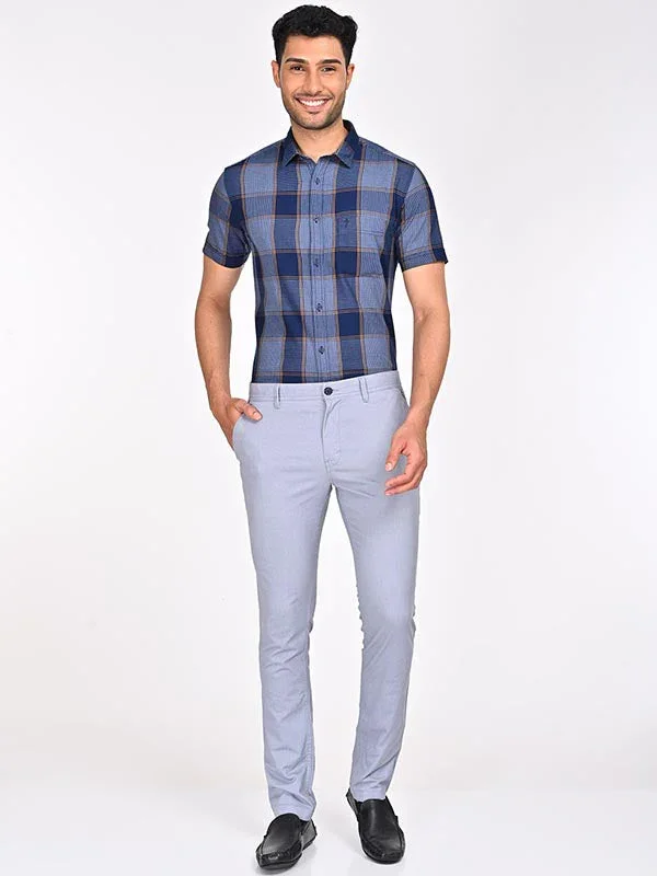 Men's Urban Fit Cotton Stretch Trousers - Image 12