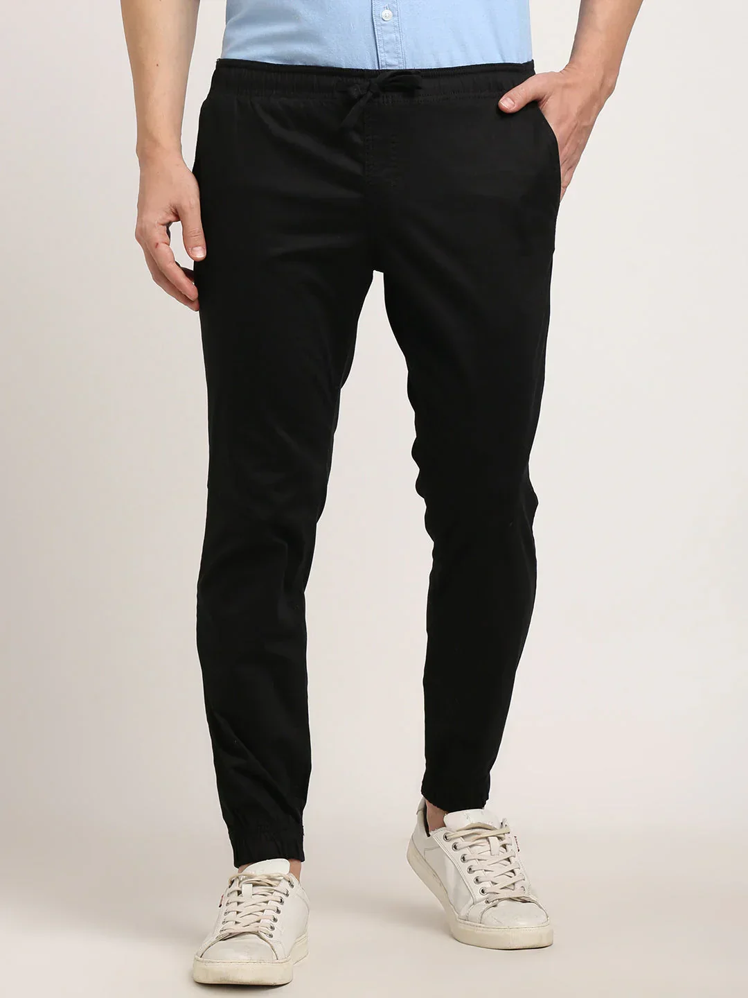 Men's Urban Fit Cotton Stretch Trousers - Image 17