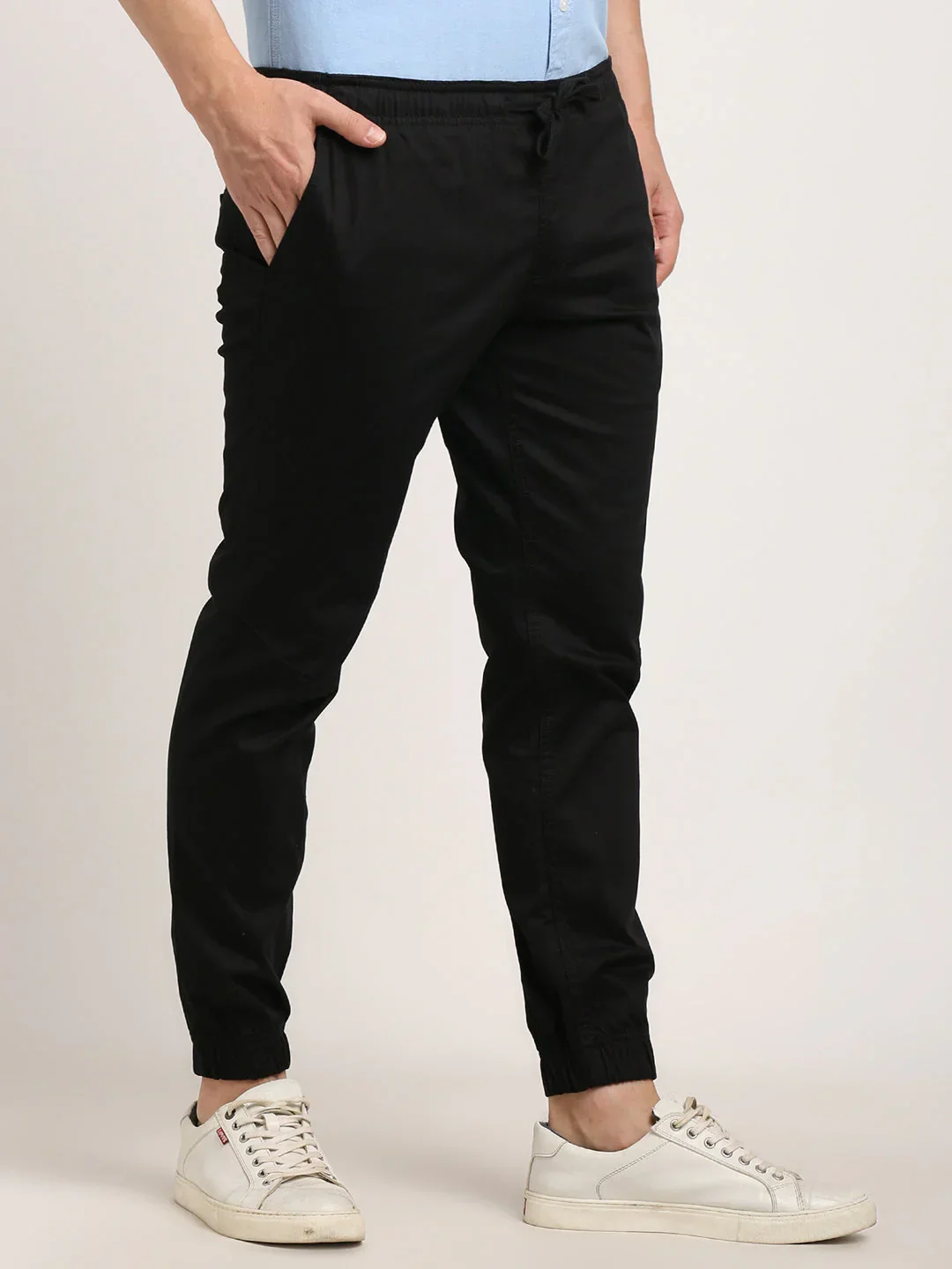 Men's Urban Fit Cotton Stretch Trousers - Image 18