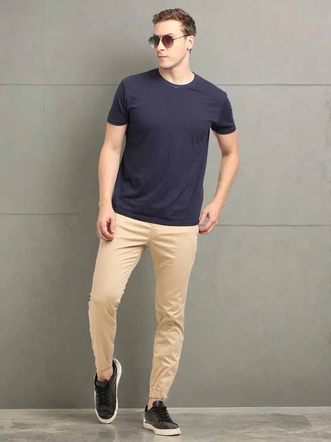 Men's Urban Fit Cotton Stretch Trousers - Image 20