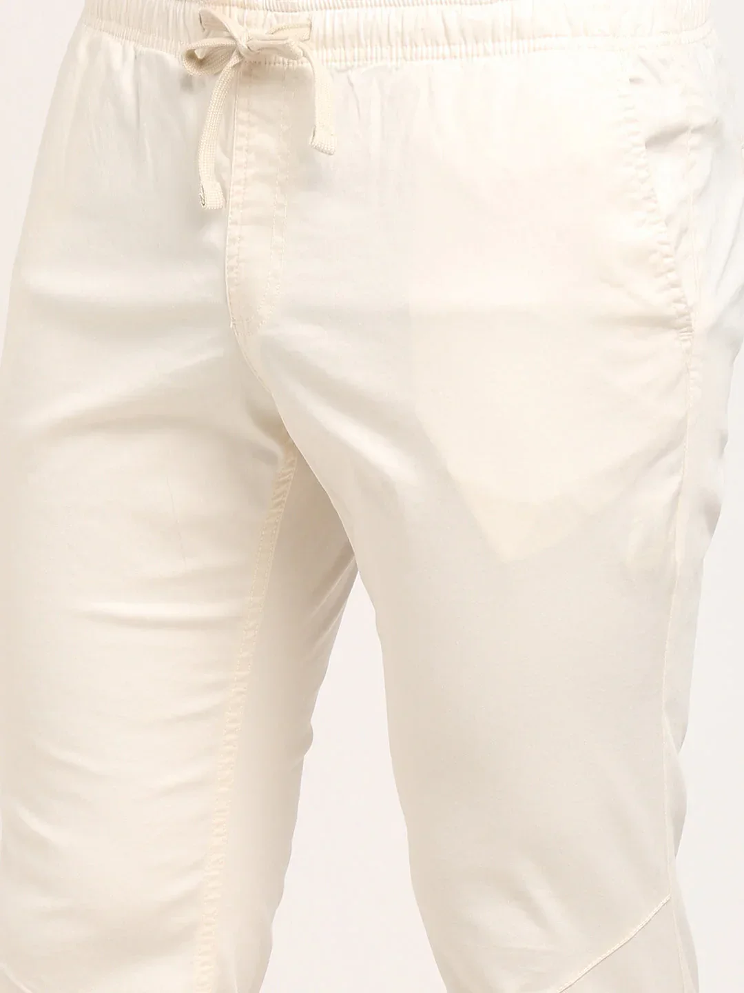 Men's Urban Fit Cotton Stretch Trousers - Image 4