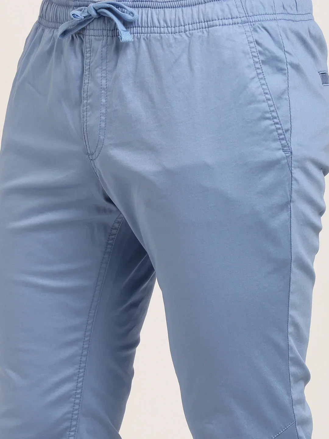 Men's Urban Fit Cotton Stretch Trousers - Image 7