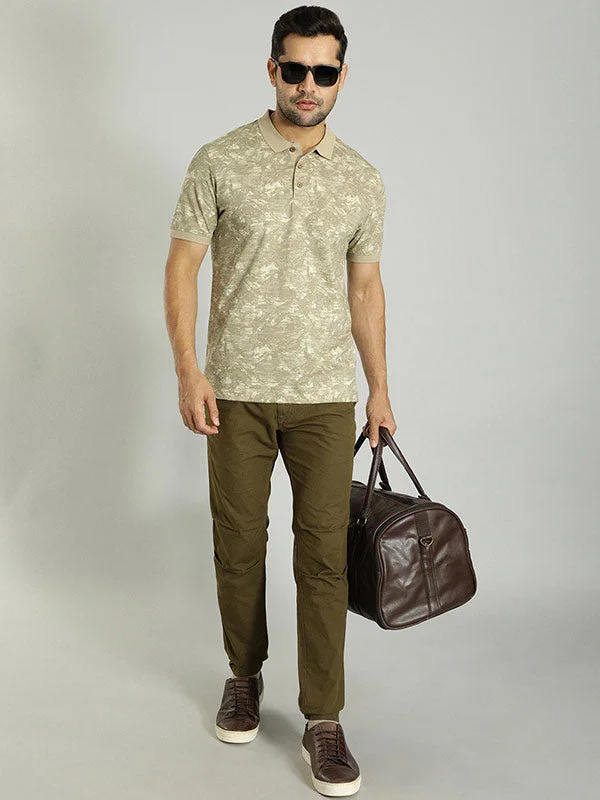 Men's Urban Fit Cotton Stretch Trousers - Image 9
