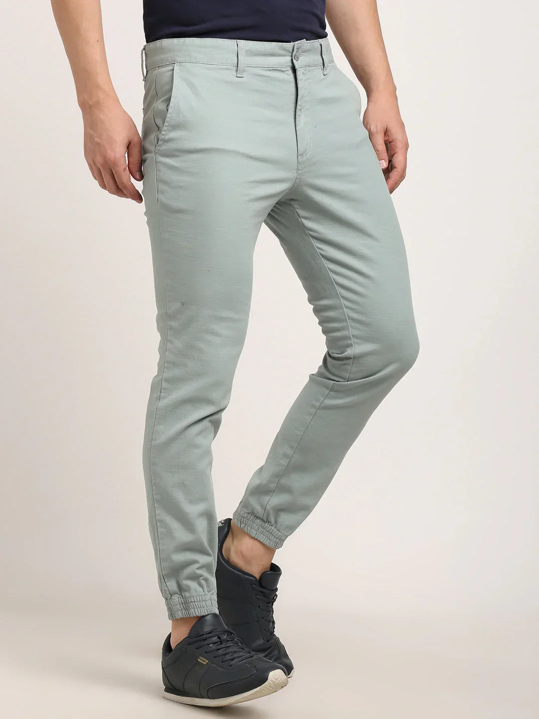 Men's Urban Fit Cotton Stretch Trousers - Image 20