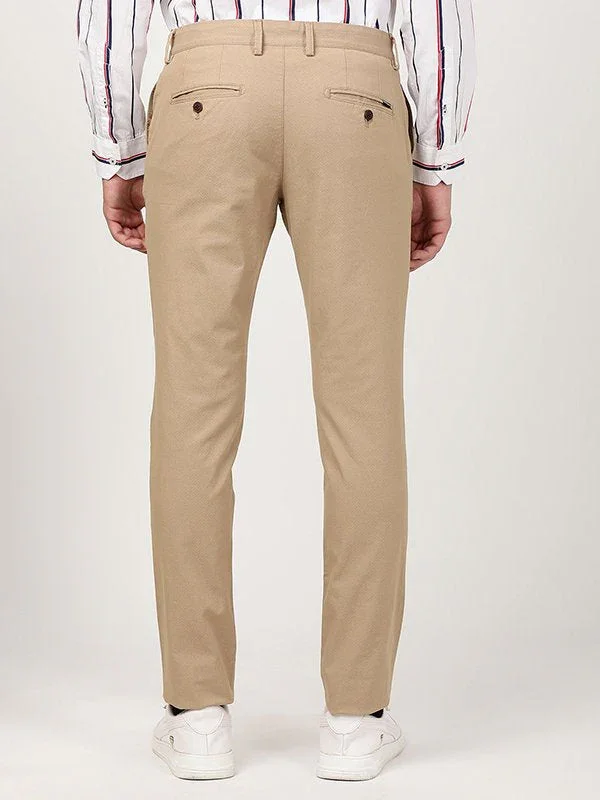 Men's Urban Fit Cotton Stretch Trousers - Image 10