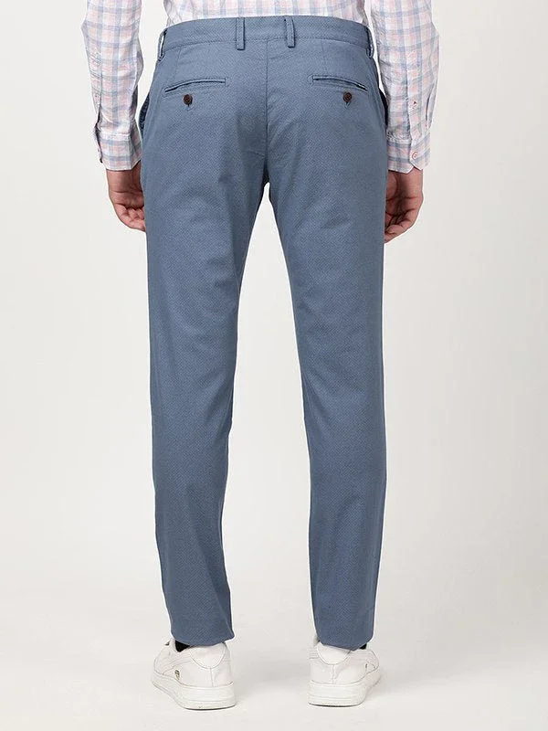 Men's Urban Fit Cotton Stretch Trousers - Image 5
