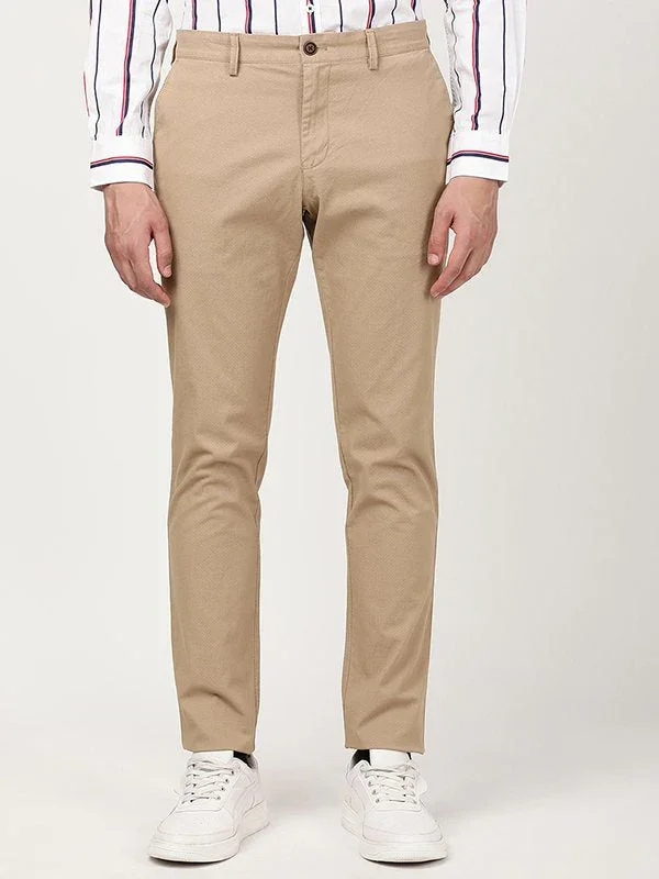 Men's Urban Fit Cotton Stretch Trousers - Image 6