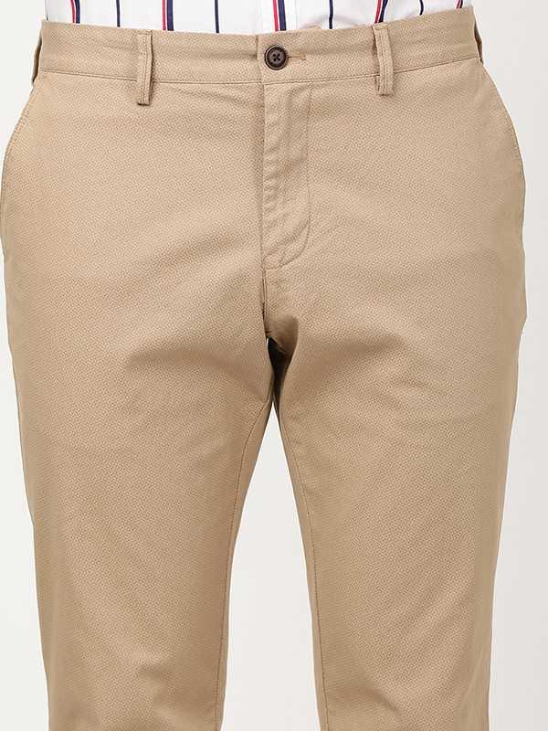 Men's Urban Fit Cotton Stretch Trousers - Image 8