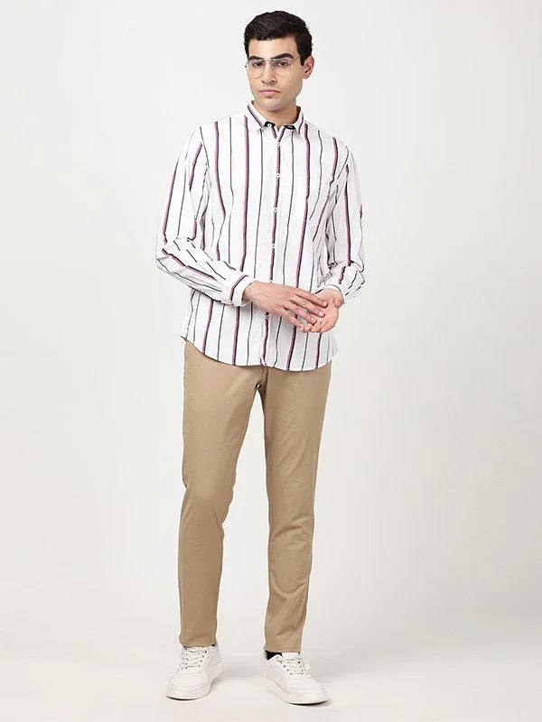 Men's Urban Fit Cotton Stretch Trousers - Image 9