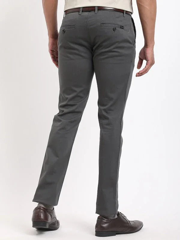 Men's Urban Fit Cotton Stretch Trousers - Image 4