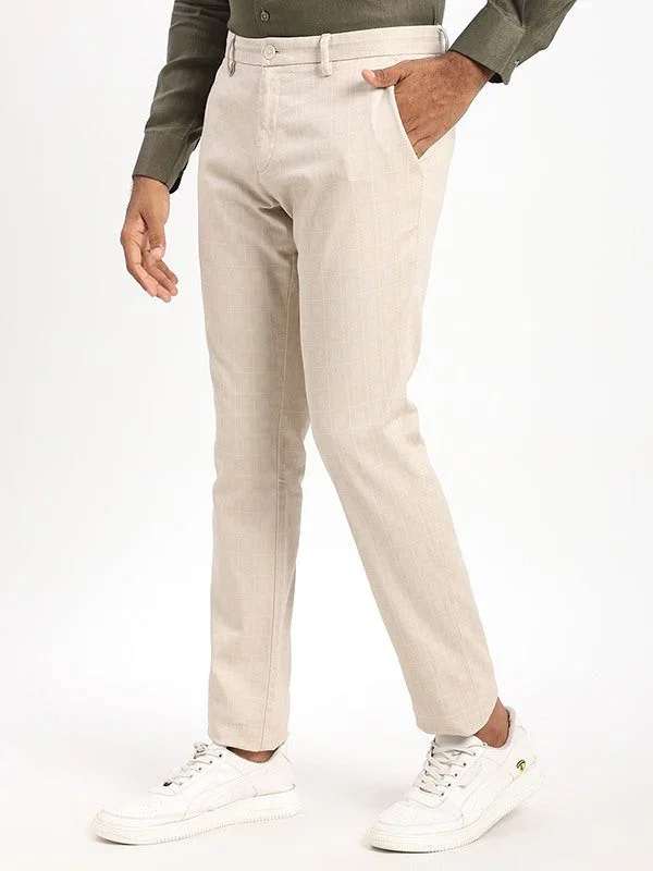 Men's Urban Fit Cotton Stretch Trousers - Image 2