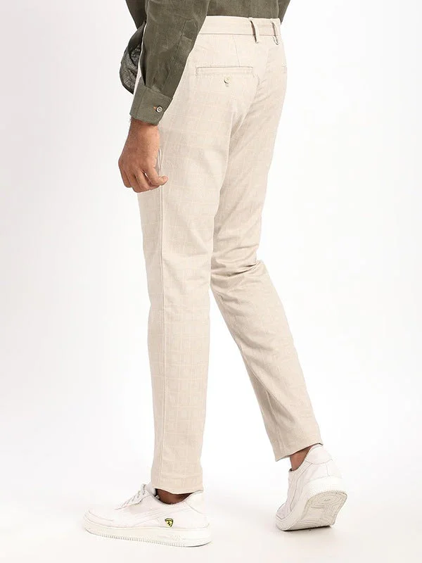 Men's Urban Fit Cotton Stretch Trousers - Image 4