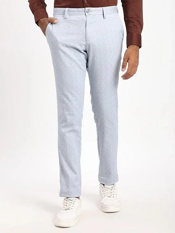 Men's Urban Fit Cotton Stretch Trousers - Image 6