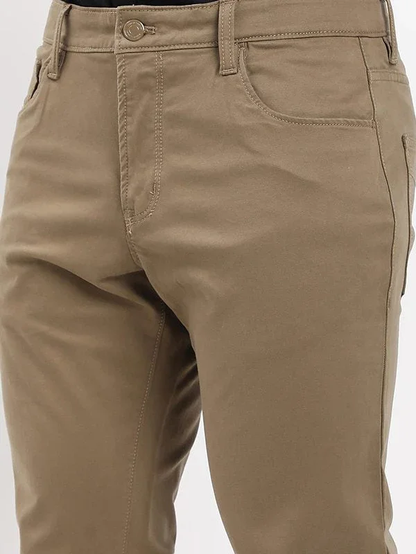 Men's Urban Fit Cotton Stretch Trousers - Image 3