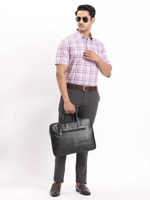 Men's Urban Fit Cotton Stretch Trousers - Image 15