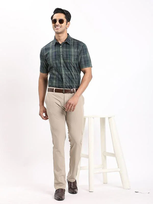 Men's Urban Fit Cotton Stretch Trousers - Image 20
