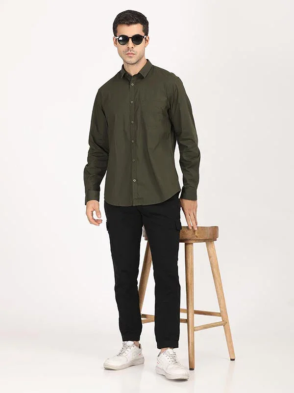 Men's Urban Fit Cotton Trousers - Image 4