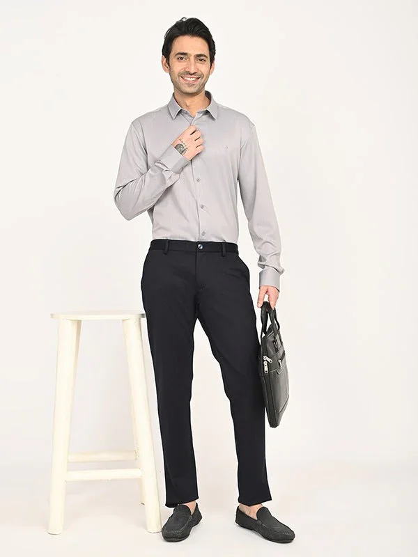 Men's Urban Fit Nylon Blend Trousers - Image 5