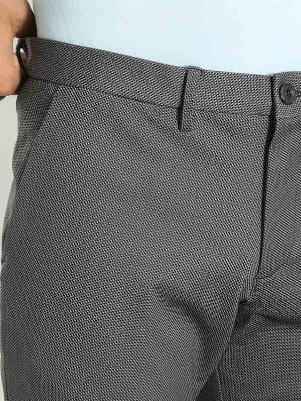 Men's Urban Fit Polyester Blend Trousers - Image 2