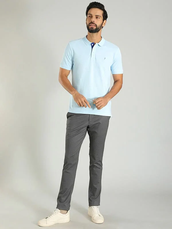 Men's Urban Fit Polyester Blend Trousers - Image 4