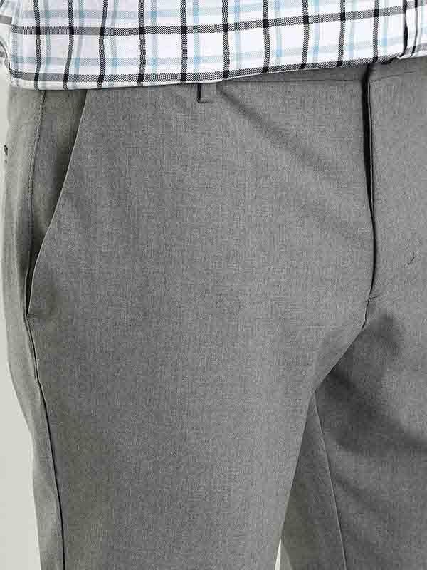 Men's Urban Fit Polyester Blend Trousers - Image 2