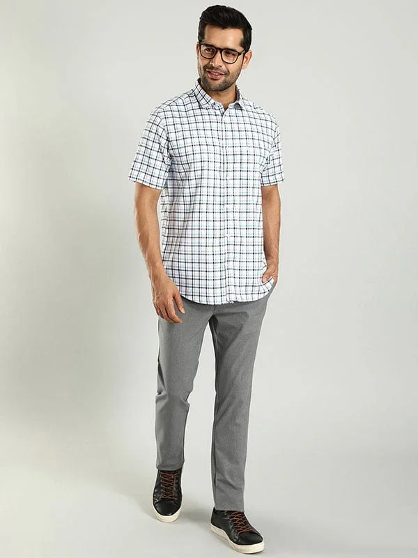 Men's Urban Fit Polyester Blend Trousers - Image 4
