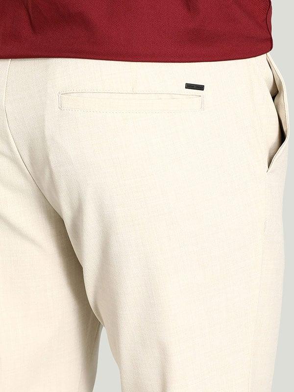 Men's Urban Fit Polyester Blend Trousers - Image 7
