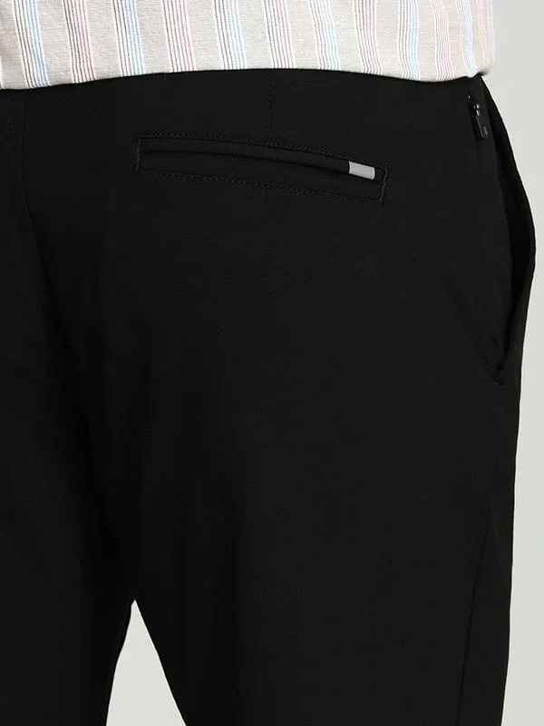 Men's Urban Fit Polyester Blend Trousers - Image 16