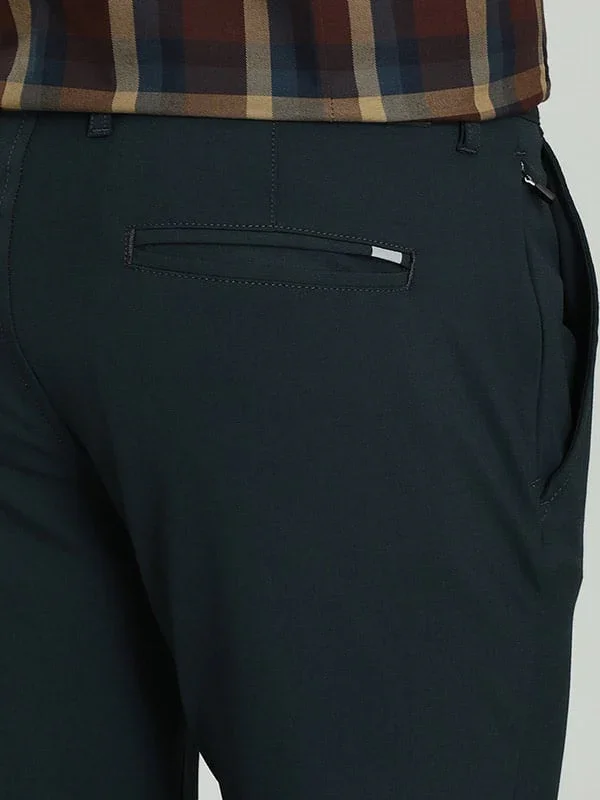 Men's Urban Fit Polyester Blend Trousers - Image 3