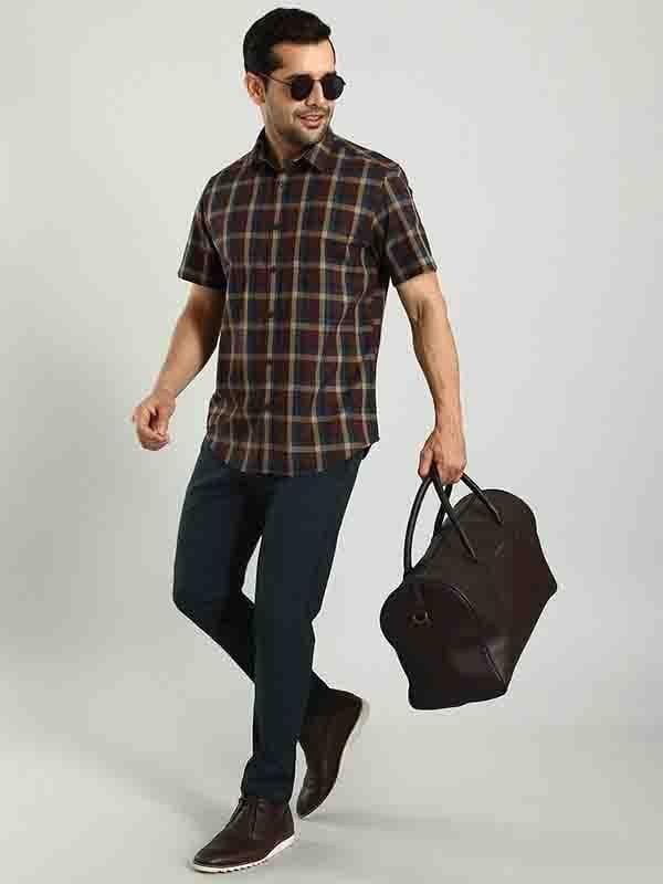 Men's Urban Fit Polyester Blend Trousers - Image 4