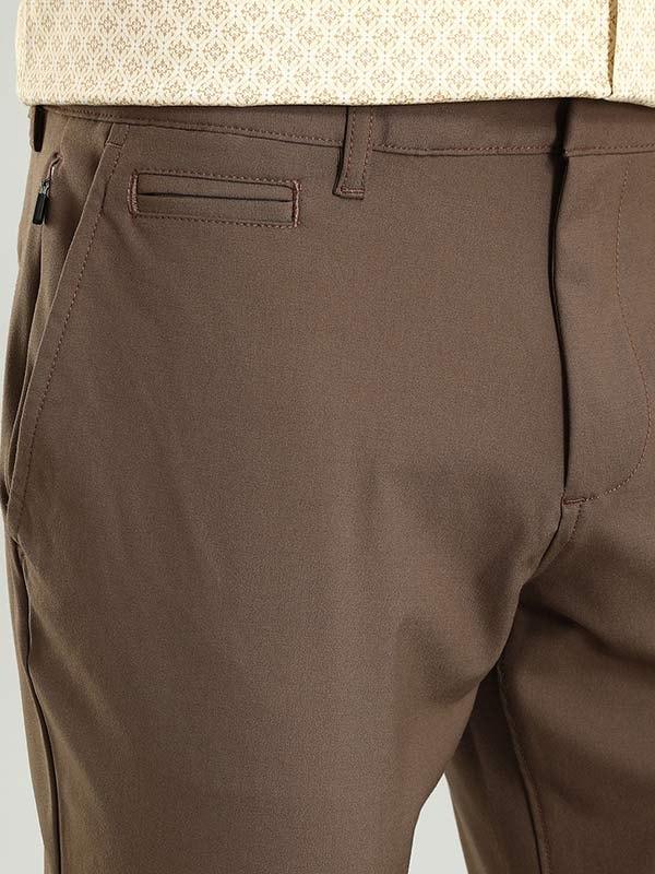 Men's Urban Fit Polyester Blend Trousers - Image 6