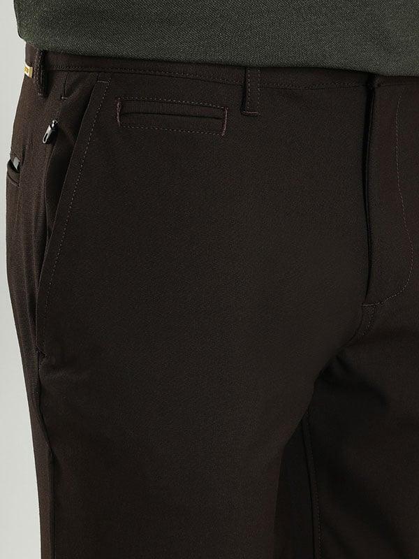 Men's Urban Fit Polyester Blend Trousers - Image 9