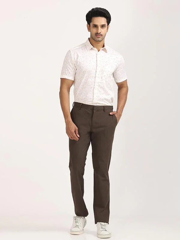 Men's Urban Fit Polyester Blend Trousers - Image 10