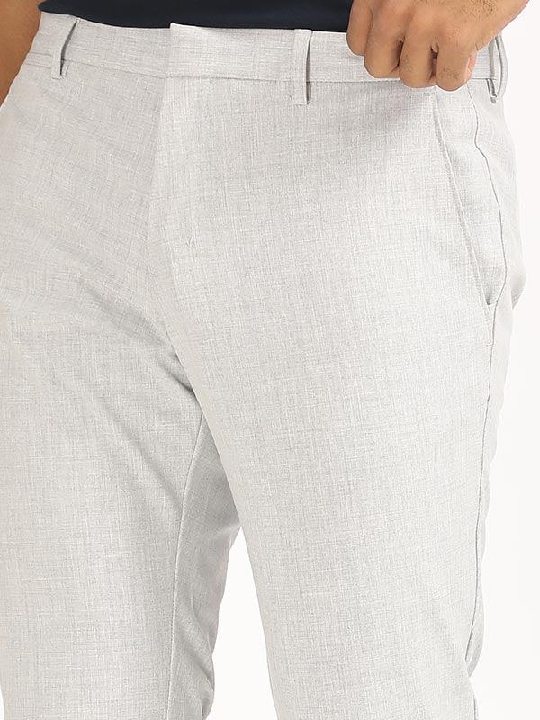 Men's Urban Fit Polyester Blend Trousers - Image 2