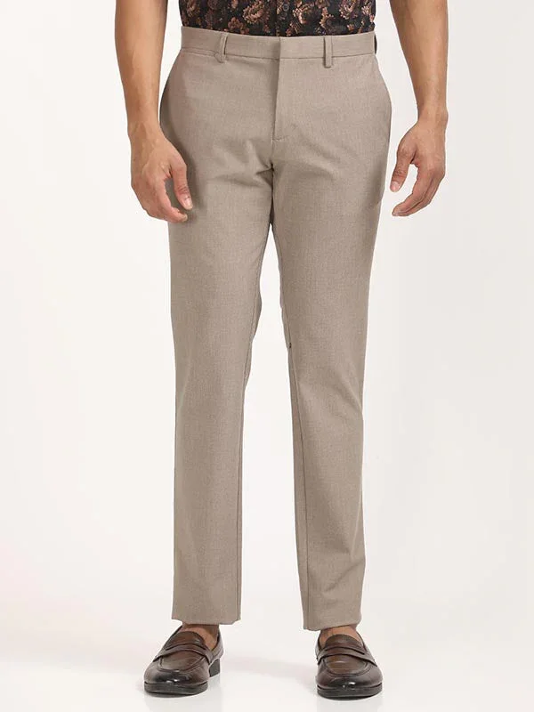 Men's Urban Fit Polyester Blend Trousers - Image 4
