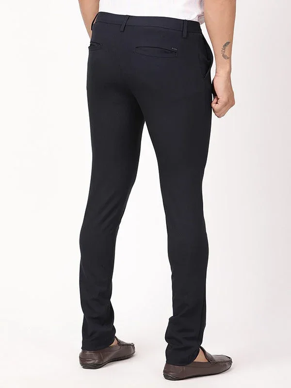 Men's Urban Fit Polyester Blend Trousers - Image 14