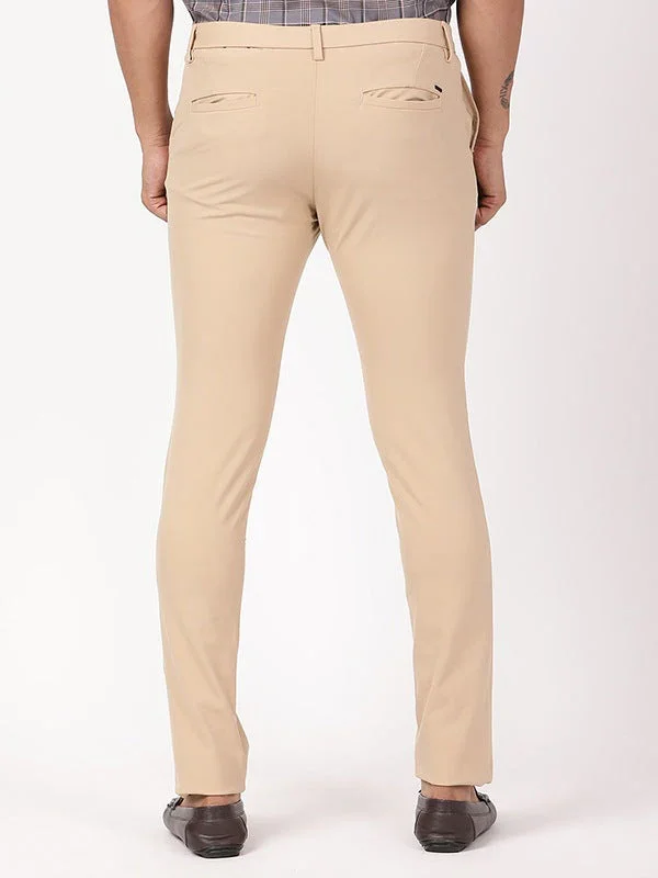 Men's Urban Fit Polyester Blend Trousers - Image 4