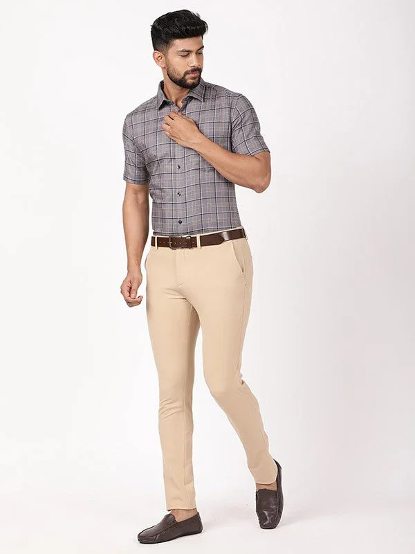 Men's Urban Fit Polyester Blend Trousers - Image 5