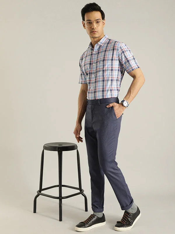Men's Urban Fit Polyester Blend Trousers - Image 3