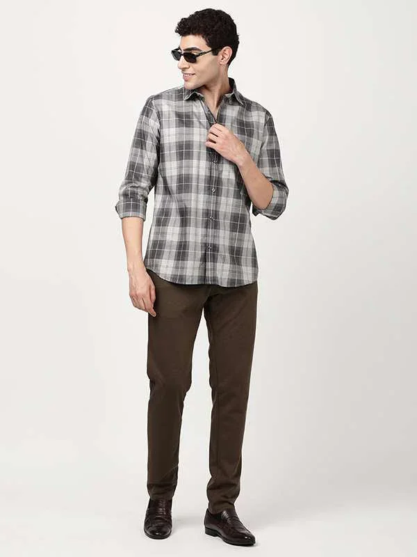 Men's Urban Fit Polyester Blend Trousers - Image 4