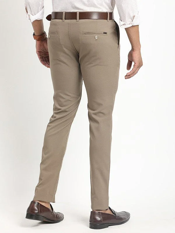 Men's Urban Fit Polyester Blend Trousers - Image 10