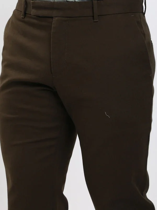Men's Urban Fit Polyester Blend Trousers - Image 13