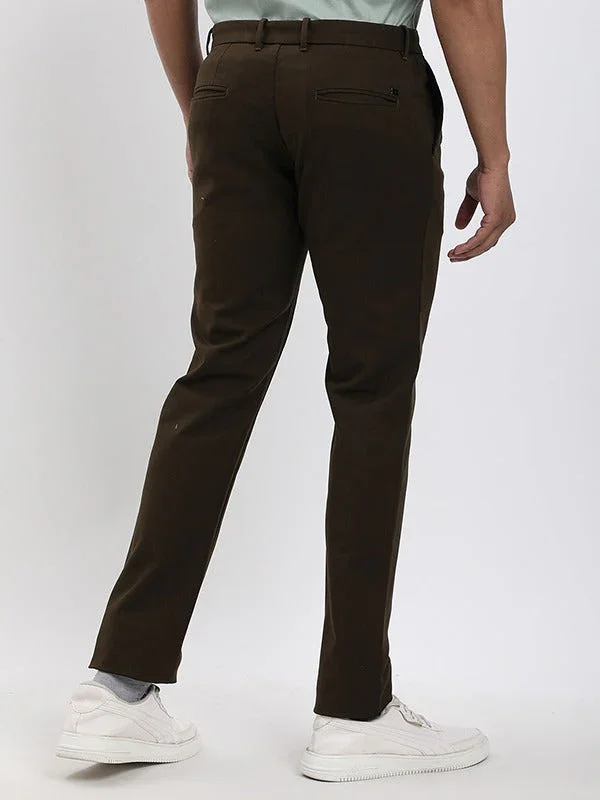 Men's Urban Fit Polyester Blend Trousers - Image 14