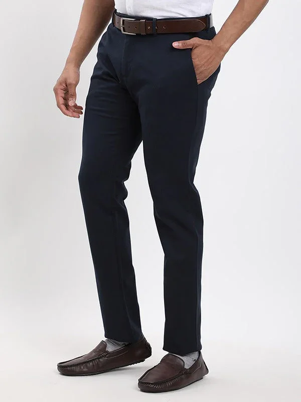 Men's Urban Fit Polyester Blend Trousers - Image 2