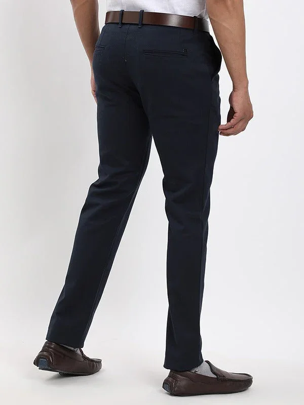 Men's Urban Fit Polyester Blend Trousers - Image 4