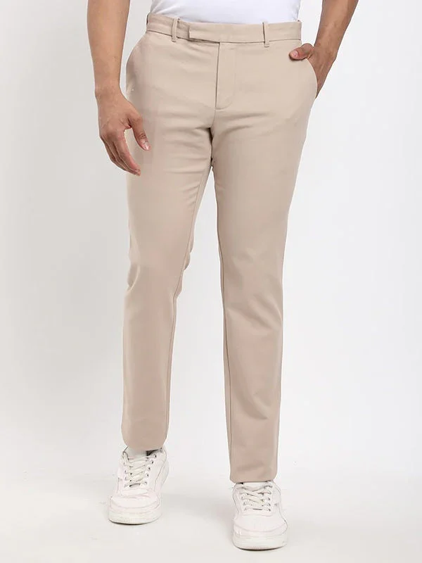 Men's Urban Fit Polyester Blend Trousers - Image 6