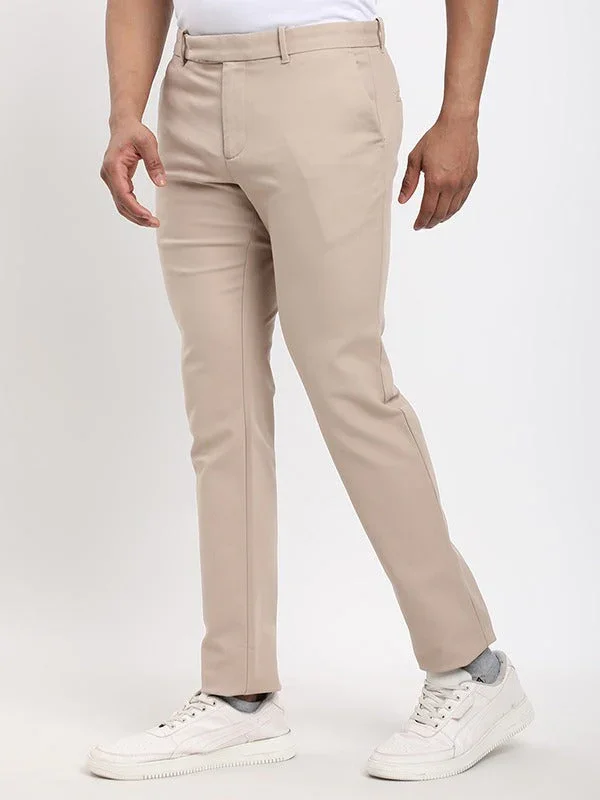 Men's Urban Fit Polyester Blend Trousers - Image 7