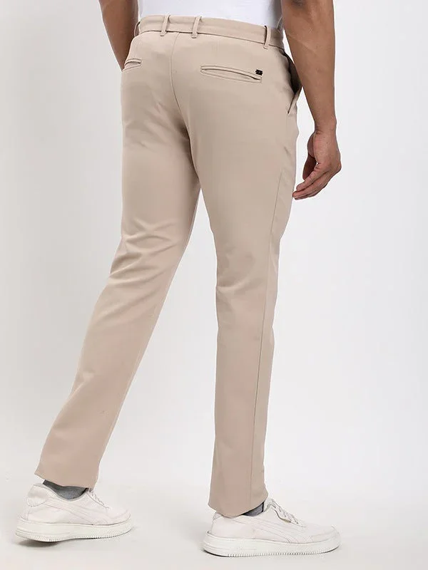Men's Urban Fit Polyester Blend Trousers - Image 9