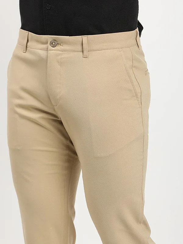 Men's Urban Fit Polyester Blend Trousers - Image 3