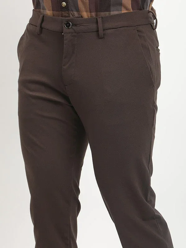 Men's Urban Fit Polyester Blend Trousers - Image 13